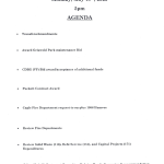 Budget Committee Meeting Agenda 05/18/26