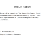 Opioid Abatement Committee Meeting Notice