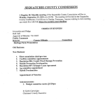 Sequatchie County Commission Meeting Agenda 09/15/25