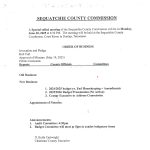Special Call Commission Meeting Agenda 06/30/25